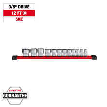 Milwaukee
        
        Socket Set - Milwaukee 12pc 3/8" Drive 12-Point SAE or Metric Socket Set, 48-22-9420 / 48-22-9520