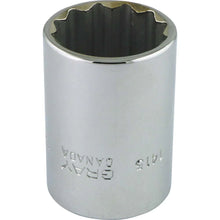 Gray Tools
        
        Socket - Gray Tools 1/2" Drive 15/16" Hex 12 Point Standard Length Socket, 1415