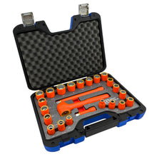 Gray Tools
        
        Socket Set - Gray Tools 24 Piece 3/8" Drive 12 Point SAE & Metric, Standard Socket & Attachments Set, 25024DH-I