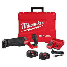 Milwaukee
        
        Reciprocating Saw Kit - Milwaukee M18 FUEL™ SAWZALL® Recip Saw w/ ONE-KEY™ - 2 Battery XC5.0 Kit, 2822-22