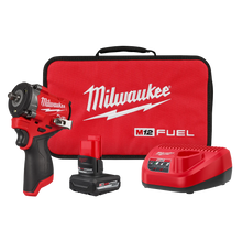 Milwaukee
        
        Impact Wrench Kit - Milwaukee M12 FUEL™ Stubby 3/8" Impact Wrench Kit, 2562-21