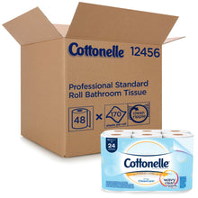 Kimberly-Clark
        
        Bathroom Tissue - Cottonelle® Professional Standard Roll Toilet Paper (Case of 48 Rolls), 12456