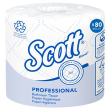 Kimberly-Clark
        
        Bathroom Tissue - Scott® Standard Roll Toilet Paper 100% Recycled Fiber 2 Ply (Case of 80 Rolls), 13217