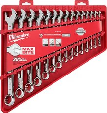 Milwaukee
        
        Wrench Set - Milwaukee 15pc Combination Wrench Set - SAE, 48-22-9415