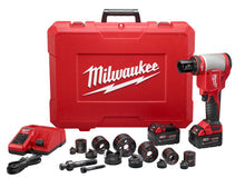 Milwaukee
        
        Knockout Tool Kit - Milwaukee M18™ FORCE LOGIC™ 10T Knockout Tool Kit, 2676-22 / 2676-23