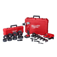 Milwaukee
        
        Knockout Tool Kit - Milwaukee M18™ FORCE LOGIC™ 6T Knockout Tool 1/2" - 4" Kit, 2677-23