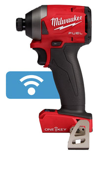 Milwaukee
        
        Impact Driver - Milwaukee M18 FUEL™ 1/4" Hex Impact Driver w/ ONE-KEY™ (Tool Only), 2857-20