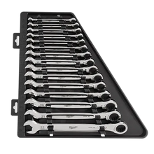 Milwaukee
        
        Wrench Set - Milwaukee 15pc Ratcheting Combination Wrench Set - Metric, 48-22-9516