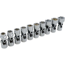 Gray Tools
        
        Socket Set - Gray Tools 3/8" Dr. 10 Piece 6 Point Metric Universal Joint Socket Set, 29510A🍁