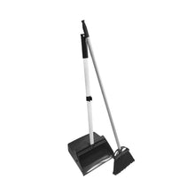 Globe Commercial Products
        
        Angle Broom & Dustpan - Heavy-Duty Lobby Dustpan with Wheels & Lobby Broom Combo, 3034