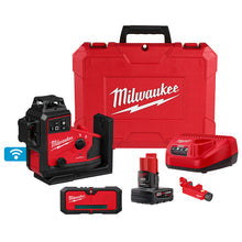 Milwaukee
        
        Laser Level Kit - Milwaukee M12™ Green 360° 3-Plane Laser w/ Automatic Alignment & Receiver, 3642-21