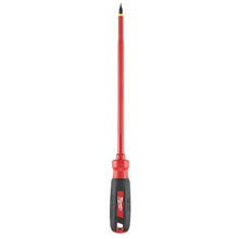 Milwaukee
        
        Screwdriver - Milwaukee 3/16" Cabinet - 8" 1000V Insulated Screwdriver, 48-22-2233