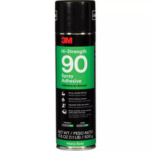 3M Canada
        
        Adhesive Spray - 3M Hi-Strength 90 Spray Adhesive Clear, Net Wt 17.6 oz, 90-24OZ-IND