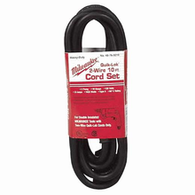 Milwaukee Outdoor
        
        Cord - Milwaukee 10' 2-Wire QUIK-LOK® Cord, 48-76-5010