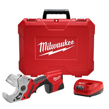Milwaukee
        
        Pipe Shear Kit - Milwaukee M12™ Plastic Pipe Shear Kit, 2470-21