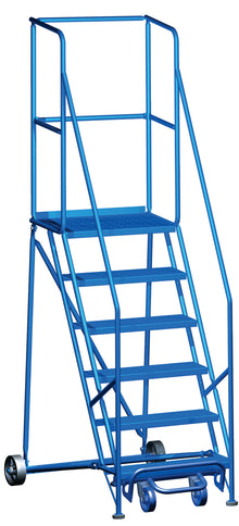 Canway
        
        Ladder - Canway Mobile Ladder Stand with Front Walk Through 6 Step 6H-FWT
