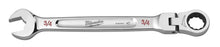 Milwaukee
        
        Ratcheting Wrench - Milwaukee SAE Flex Head Ratcheting Combination Wrench, 45-96-9818