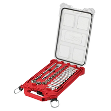 Milwaukee PACKOUT™
        
        Socket Set - Milwaukee 3/8” Drive 28pc Ratchet & Socket Set with PACKOUT™ Low-Profile Compact Organizer - SAE, 48-22-9481