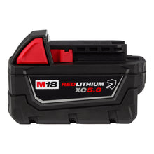 Milwaukee
        
        Battery Pack - Milwaukee M18™ REDLITHIUM™ XC5.0 Resistant Battery, 48-11-1850R