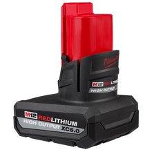 Milwaukee
        
        Battery Pack - Milwaukee M12™ REDLITHIUM™ HIGH OUTPUT™ XC5.0 Battery Pack, 48-11-2450