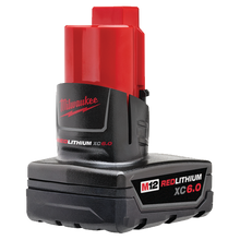 Milwaukee
        
        Battery Pack - Milwaukee M12™ REDLITHIUM™ XC6.0 Battery, 48-11-2460