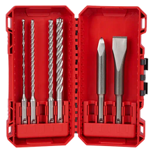 Milwaukee PACKOUT™
        
        Cutter & Chisel Kit - Milwaukee PACKOUT™ 6pc. SDS Plus MX4™ 4-Cutter & Chisel Kit, 48-20-7662