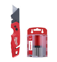 Milwaukee
        
        Utility Knife - Milwaukee FASTBACK™ Folding Utility Knife w/ Blade Storage and 50pc Blades, 48-22-1504
