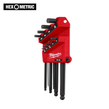 Milwaukee
        
        Hex Key Set - Milwaukee 9-Key Ball End L-Style Set - Metric, 48-22-2186