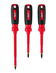 Milwaukee
        
        Screwdriver - Milwaukee 3PC Insulated Screwdriver Set, 48-22-2202