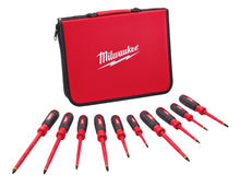 Milwaukee
        
        Screwdriver - Milwaukee 10PC Insulated Screwdriver Set w/ Foam Case, 48-22-2210