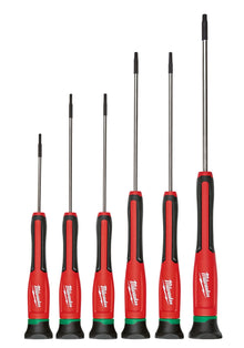Milwaukee
        
        Screwdriver Set - Milwaukee 6 PC TORX® Precision Screwdriver Set w/ Case, 48-22-2610