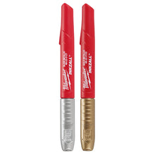 Milwaukee
        
        Marker - Milwaukee INKZALL™ Silver/Gold Metallic Fine Point Marker (Pack of 2), 48-22-3123