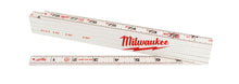 Milwaukee
        
        Ruler - Milwaukee Composite Folding Rule, 48-22-3801