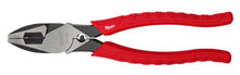 Milwaukee
        
        Pliers - Milwaukee 9" Comfort Grip High Leverage Lineman's Pliers w/ Crimper, 48-22-6100