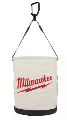 Milwaukee
        
        Bucket - Milwaukee Canvas Utility Bucket Bag, 48-22-8271
