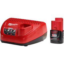 Milwaukee
        
        Battery Charger - Milwaukee M12™ 2.0 Starter Kit, 48-59-2420