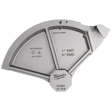 Milwaukee
        
        Conduit Bending Accessories - Milwaukee 1” EMT / 3/4” RMC Conduit Bending Shoe, 49-16-0001