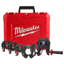 Milwaukee
        
        Press Jaw & Ring Kit - Milwaukee ½” – 2” Press Jaw & Ring Kit, 49-16-2691SA