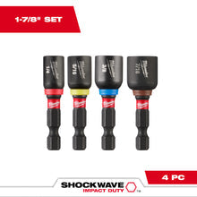 Milwaukee
        
        Nut Driver Set - Milwaukee SHOCKWAVE™ 1-7/8" Magnetic Nut Driver Set (4PC), 49-66-4562