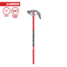 Milwaukee
        
        Pipe Bender - Milwaukee Aluminum 1" EMT, 3/4" Rigid/IMC Conduit Bender, 48-22-4072