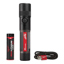 Milwaukee
        
        Flashlight - Milwaukee REDLITHIUM™ USB 1100L Twist Focus Flashlight, 2161-21
