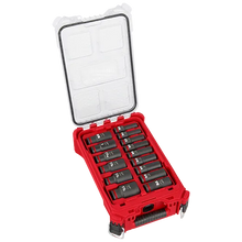 Milwaukee PACKOUT™
        
        Socket Set - Milwaukee SHOCKWAVE Impact Duty™ Socket 1/2” Dr 15PC SAE PACKOUT Set, 49-66-6802