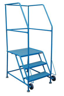 Canway
        
        Ladder - Canway Tilt and Roll Mobile Ladder Stand 3 Step 3H-TR