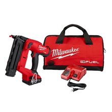 Milwaukee
        
        Brad Nailer Kit - Milwaukee M18 FUEL™ 18 Gauge Brad Nailer Kit, 2746-21CT