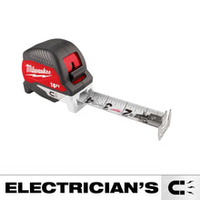 Milwaukee
        
        Tape Measure - Milwaukee Electrician's Magnetic Tape Measure, 16 ft or 25 ft, 48-22-1018M / 48-22-1027M