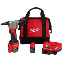 Milwaukee
        
        Rivet Tool Kit - Milwaukee M12™ Rivet Tool Kit, 2550-22