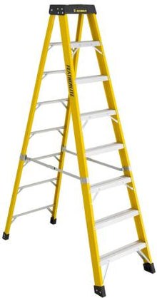 Featherlite
        
        Ladder - Featherlite Series 6400 8′ Extra Heavy Duty Fiberglass Step Ladder, 6408
