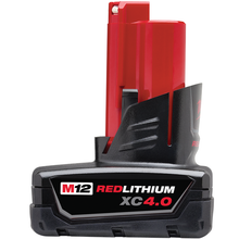 Milwaukee
        
        Battery Pack - Milwaukee M12™ REDLITHIUM™ XC 4.0 Extended Capacity Battery Pack, 48-11-2440