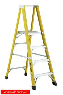 Featherlite
        
        Ladder - Featherlite Series 6500 10′ Extra Heavy Duty Fiberglass Step Ladder, 6510