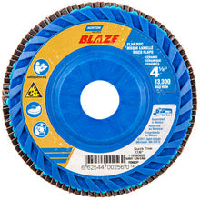 Norton
        
        Abrasive Disc - Norton Blaze R980P CA Medium Grit Center Mount Plastic Flat Flap Disc